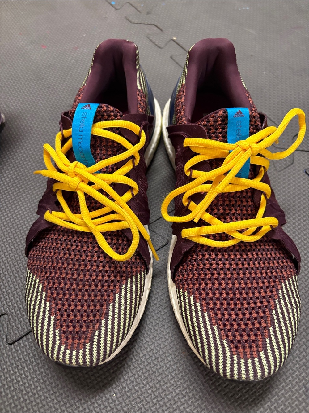 Adidas by Stella McCartney Ultra Boost multicolored knit Sneakers